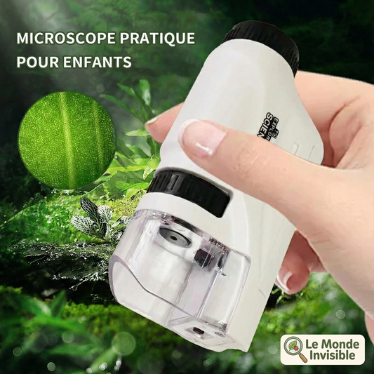 🌿 Microscope de Poche Pour Enfant – Microscope Portable