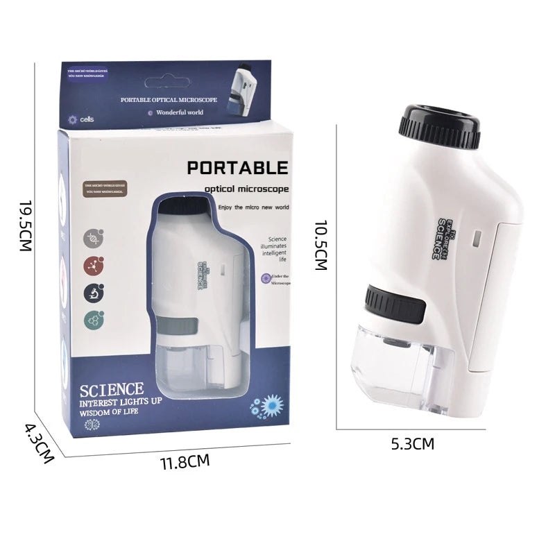 🌿 Microscope de Poche Pour Enfant – Microscope Portable
